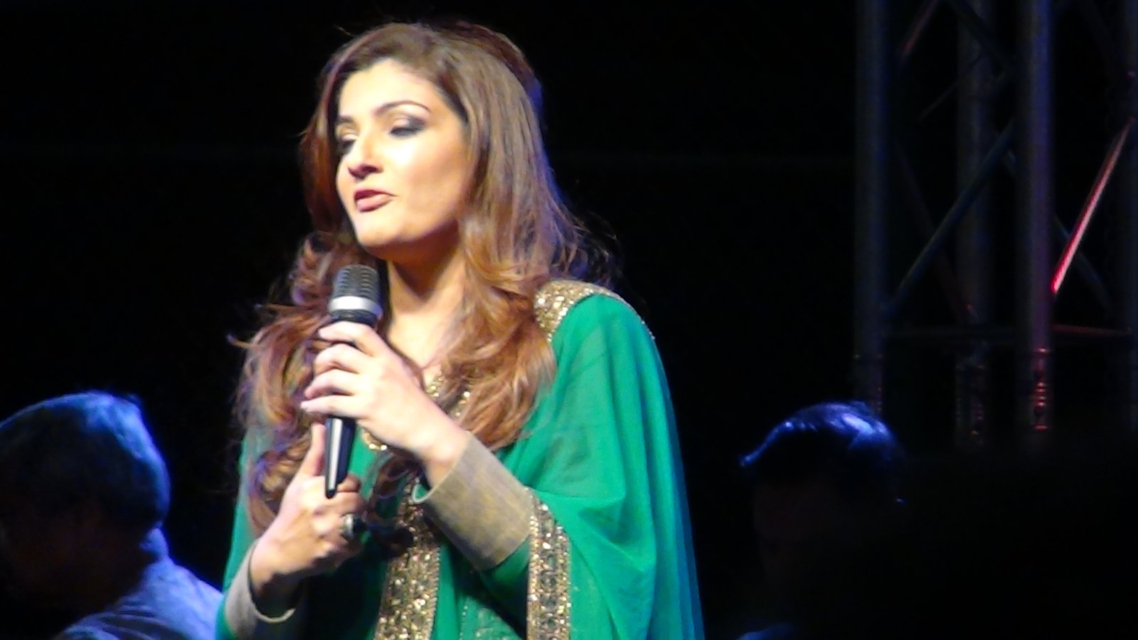 Raveena Tandon at Indian Independence Day in Los Angeles