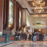 Manchester Grand Hyatt lobby.