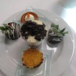Desserts at the Seaview Restaurant at Manchester Grand Hyatt Hotel