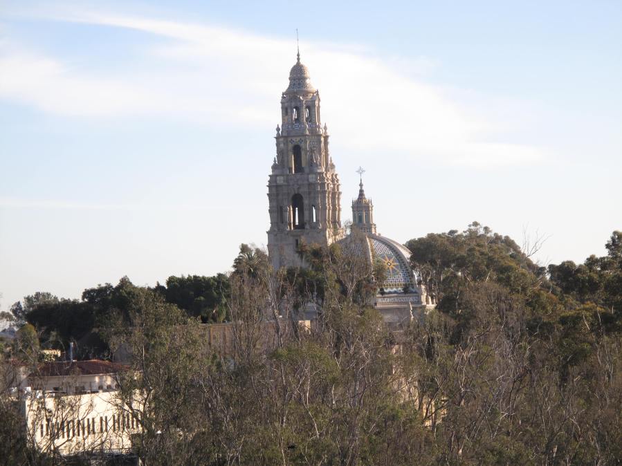 San Diego Museum of Man At Balboa Park, As Seen From The San Diego Zoo