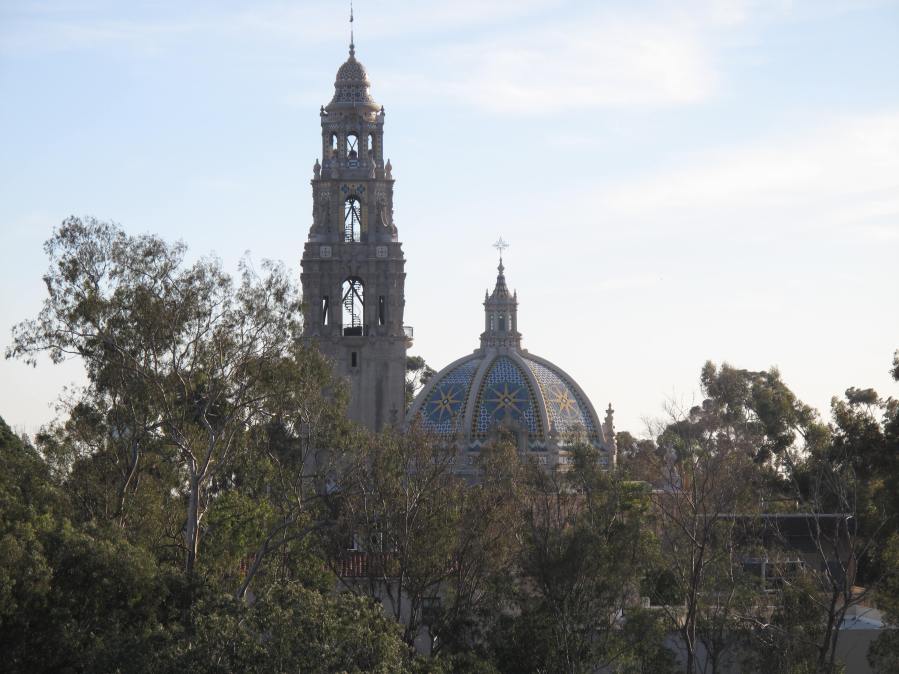 San Diego Museum of Man At Balboa Park, As Seen From The San Diego Zoo