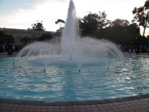 Fountain at Balboa Park