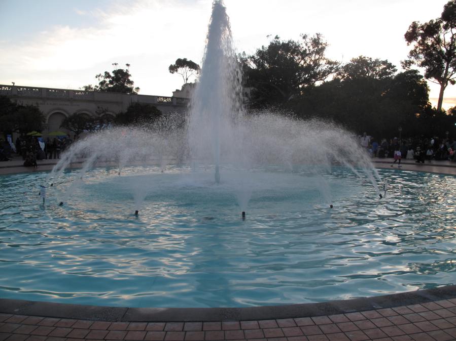Fountain at Balboa Park