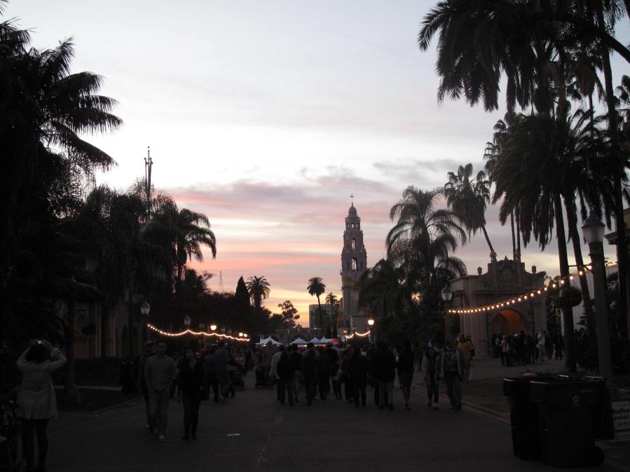 December Nights in San Diego at Balboa Park
